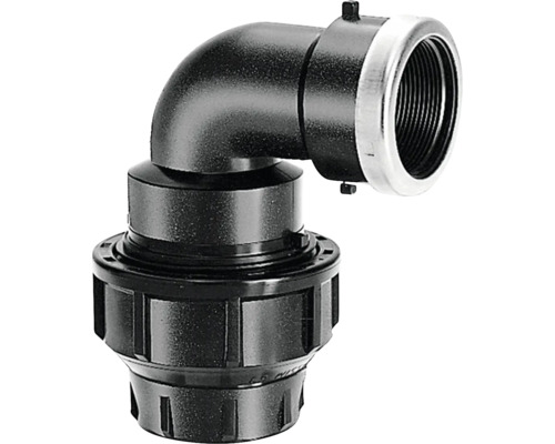 Plastový rohový konektor so závitom pre rúry