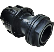 Čierna PE tvarovka pre zavlažovanie záhrady