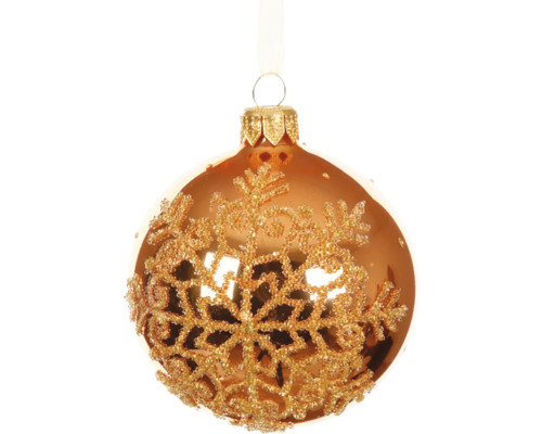 Ozdobná vianočná ozdoba so vzorom snehovej vločky