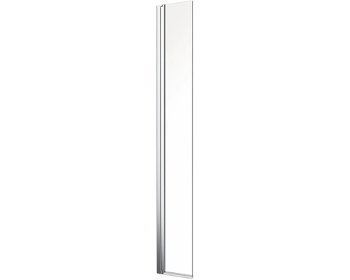 Sprchová zástena form&style MODENA 30 cm farba rámu chróm dekor skla číre sklo Sklenená sprchová zástena s rámom