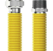 Plynová inštalačná trubka so skrutkovaním