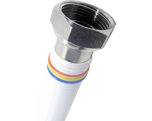 Flexi hadica Flexira pre voda plyn x 1/2" x 30 cm Vlnitá rúrka s prevlečnou maticou