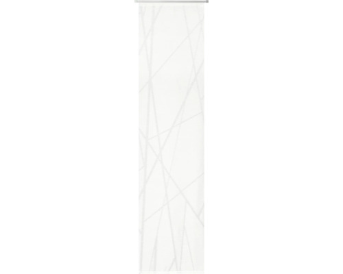 Biela roleta s geometrickým vzorom pre okná