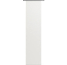 Biela látková roleta so striebornou kovovou lištou