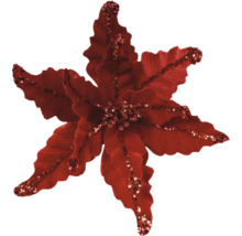 Dekoratívna vianočná hviezda s trblietkami