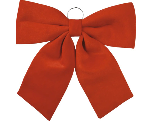 Mašľa dekoratívna 72 cm červená Ozdobná stuha so závesom