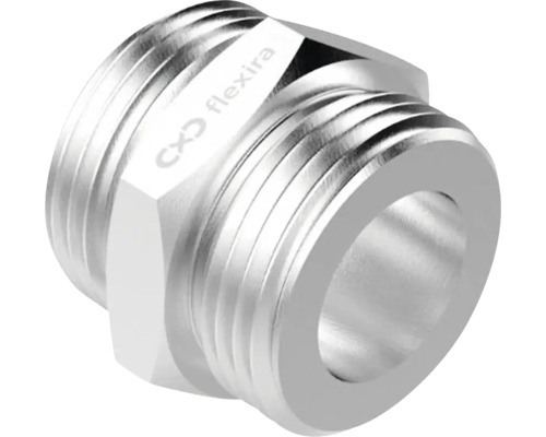 Redukčná spojka Flexira z kovu s vonkajším závitom