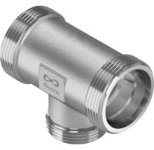 T-kus z kovu so závitom