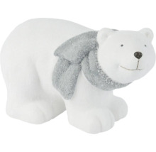 Dekoratívny ľadový medveď so šálom