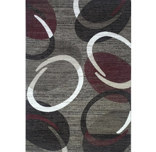 Koberec s kruhovým dizajnom v rôznych farbách