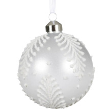 Vianočná guľa so vzorom, vrátane závesu