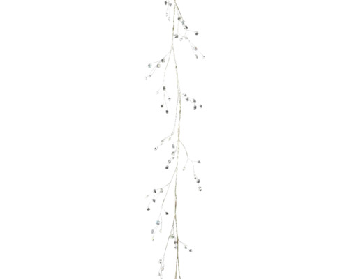 Girlanda s akrylovými kvapkami Ø 5 x 130 cm Dekoratívna girlanda s ozdobnými kameňmi na slávnostné príležitosti