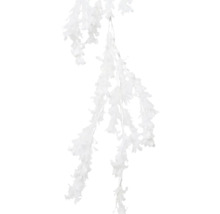 Dekoratívna, umelá girlanda s kvetmi