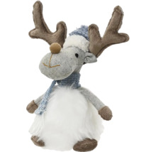 Dekoratívna figúrka soba s čiapkou a šálom