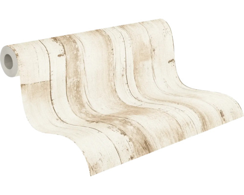 Tapeta s dreveným vzhľadom