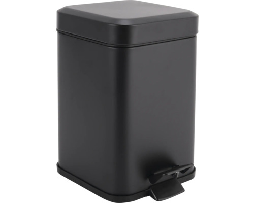 Obdĺžnikový odpadkový kôš s pedálom a vekom