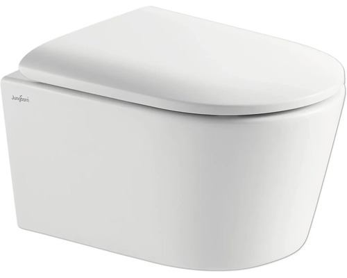 Závesné hlboké splachovacie WC s WC sedadlom od Jungborn