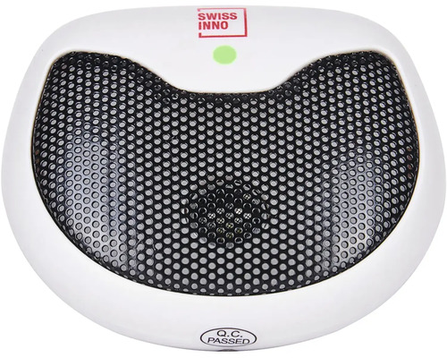 Logo Swiss Inno. Ultrazvukový odpudzovač zvierat pre exteriér.