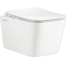 Závesné WC s hlbokým splachovaním zo sanitárnej keramiky