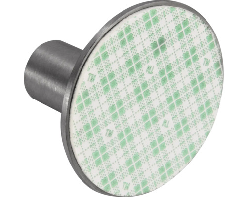 Samolepiaci háčik z kovu s lepiacou plochou