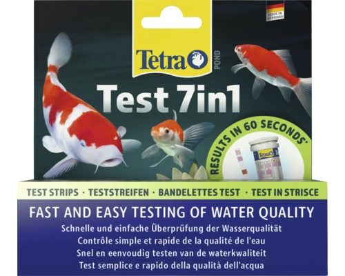 Tetra Pond Test 7v1 na rýchle a jednoduché testovanie kvality vody