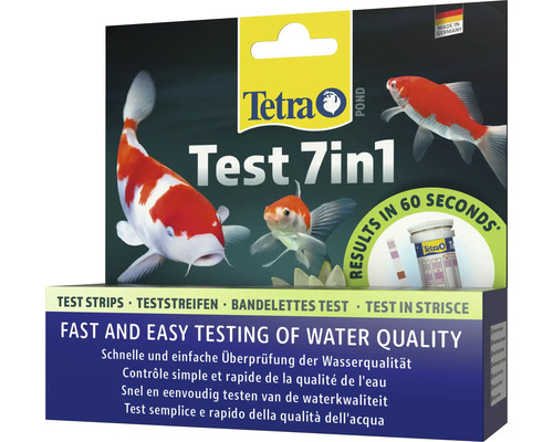 Tetra Pond Test 7v1 na rýchle a jednoduché testovanie kvality vody