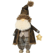 Dekoratívny Santa Claus s hviezdou ako vianočná dekorácia