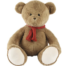 Plyšový medveď so šálom