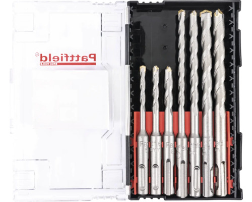 Sada vrtákov do kameňa Patfield v úložnom boxe