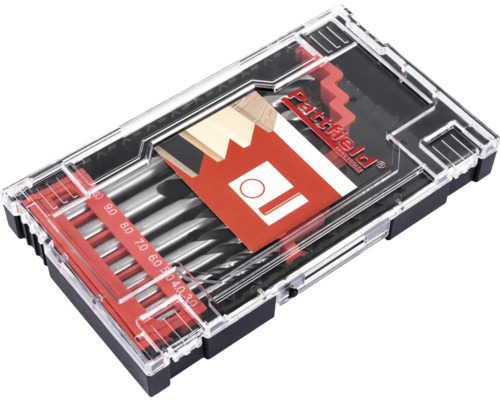 Sada kovových vrtákov v plastovom kufríku