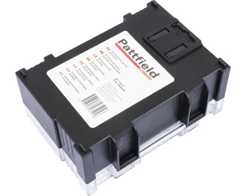 Sada Pattfield korunových vrtákov do kladiva, 6 kusov, v úložnom boxe