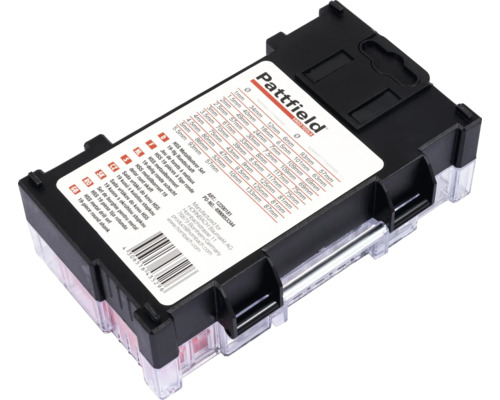 Sada vrtákov do kovu Pattfield HSS, 19 kusov s okrúhlou stopkou