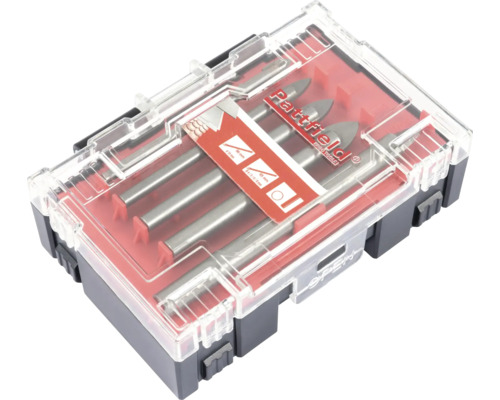 Sada vrtákov do dlaždíc v úložnom boxe