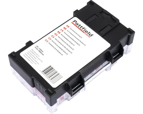 Sada skrutkovacích bitov Pattfield 48 kusov S2 v kufríku