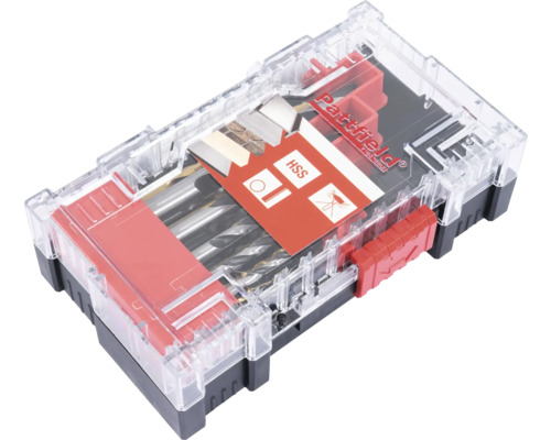 Sada vrtákov v plastovej krabičke