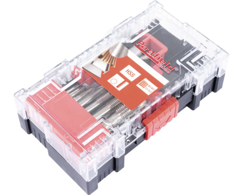 Sada závitníkov z rýchloreznej ocele v krabici