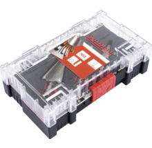 Sada stupňovitých vrtákov do kužeľa v plastovom boxe