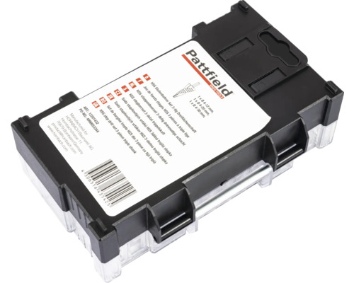 Sada stupňovitých vrtákov HSS Pattfield s tromi stupňami a trojitou stopkou v kufríku