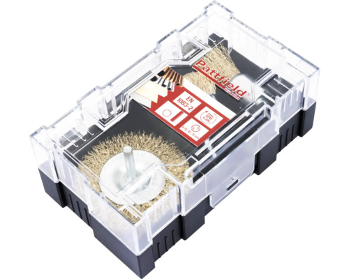 Sada drôtených kief Pattfield v úložnom kufríku