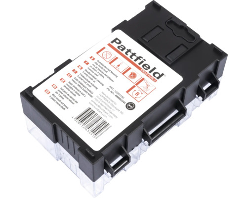 Sada mosadzných drôtených kief, 3-dielna s okrúhlou stopkou v úložnom puzdre