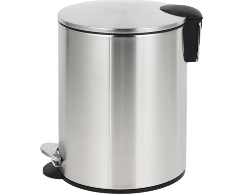 Nerezový pedálový kôš s vekom a nožným pedálom
