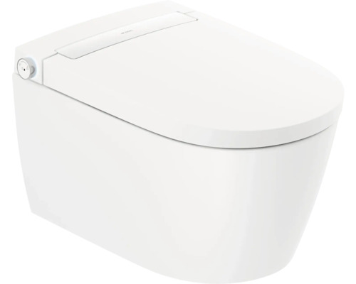 WC so sprchou set Jika JIKAclean bez splachovacieho kruhu vr. WC dosky H8215230000001 Závesné sprchové WC z keramiky