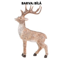 Dekoratívna figúrka stojaceho jeleňa