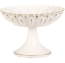 Dekoračná misa na nohe na dekoráciu stola