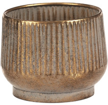 Dekoratívny kvetináč s rebrovaným povrchom