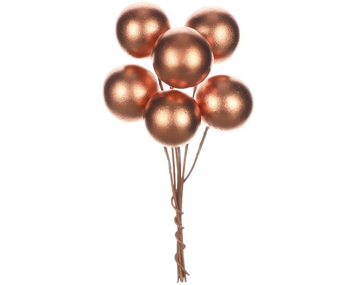 Dekoratívne gule na stonkách pre kvetinové aranžmány