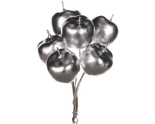 Dekoratívne jablká z plastu vo zväzku