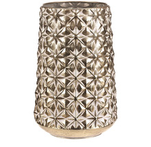 Dekoratívna váza s geometrickým vzorom