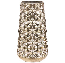 Dekoratívna váza s geometrickým vzorom