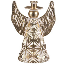 Anjelský svietnik z kovu